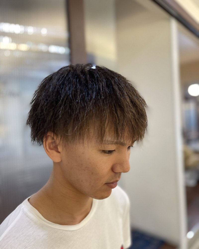ツイストパーマ（担当 千葉 宗）