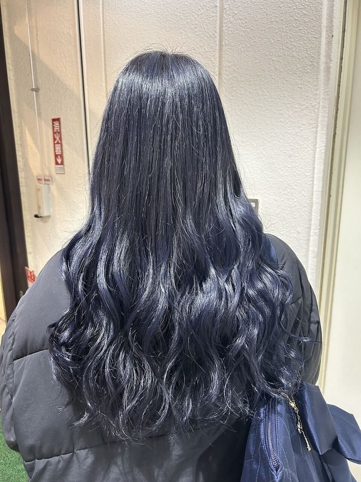 ネイビー×パープル